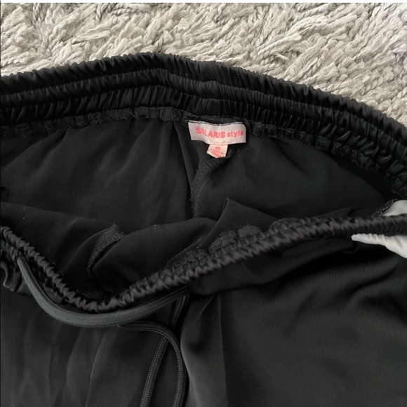 2 x Lightweight Satin Jogger Pants, Zara & Solaris Style, XS/S - Picture 11 of 12